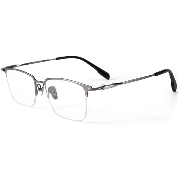 Rectangle Glasses EF1117 - Wide Frames for Men with Larger Heads