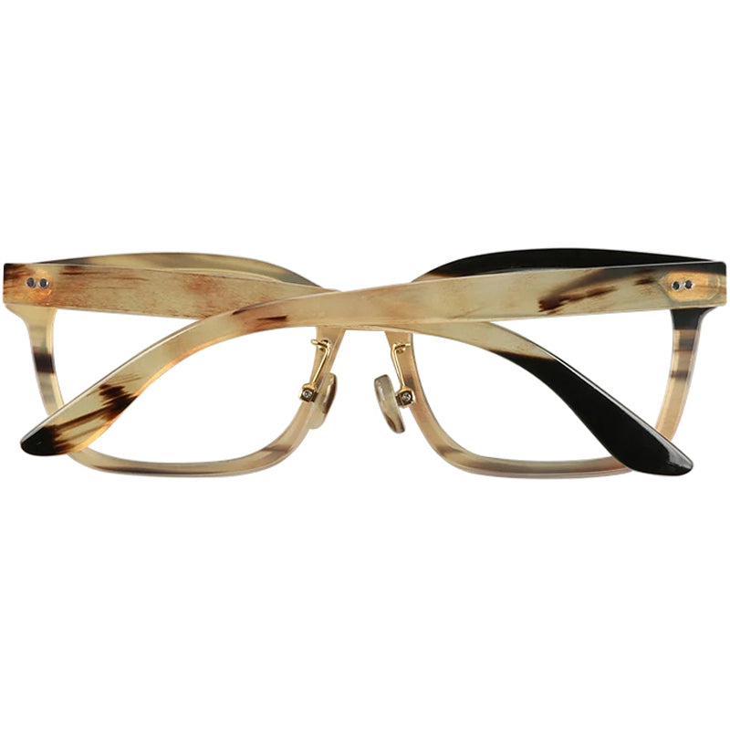 Buffalo Horn Square Glasses NJ1076