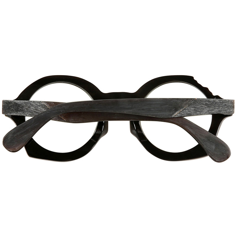 Buffalo Horn Round Glasses NJ1145