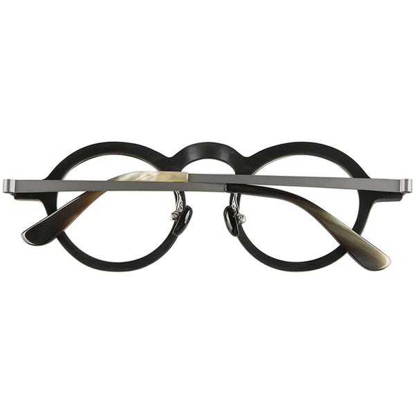 Buffalo Horn Round Glasses NJ1238