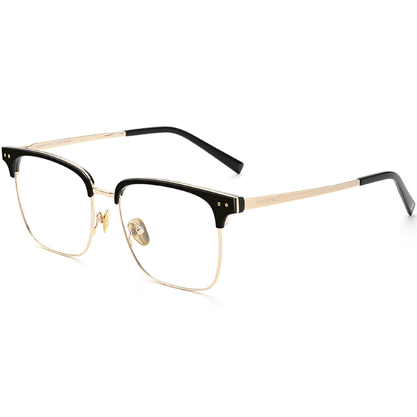 Browline Glasses EF1086 - Wide Frames For Men With Larger Heads