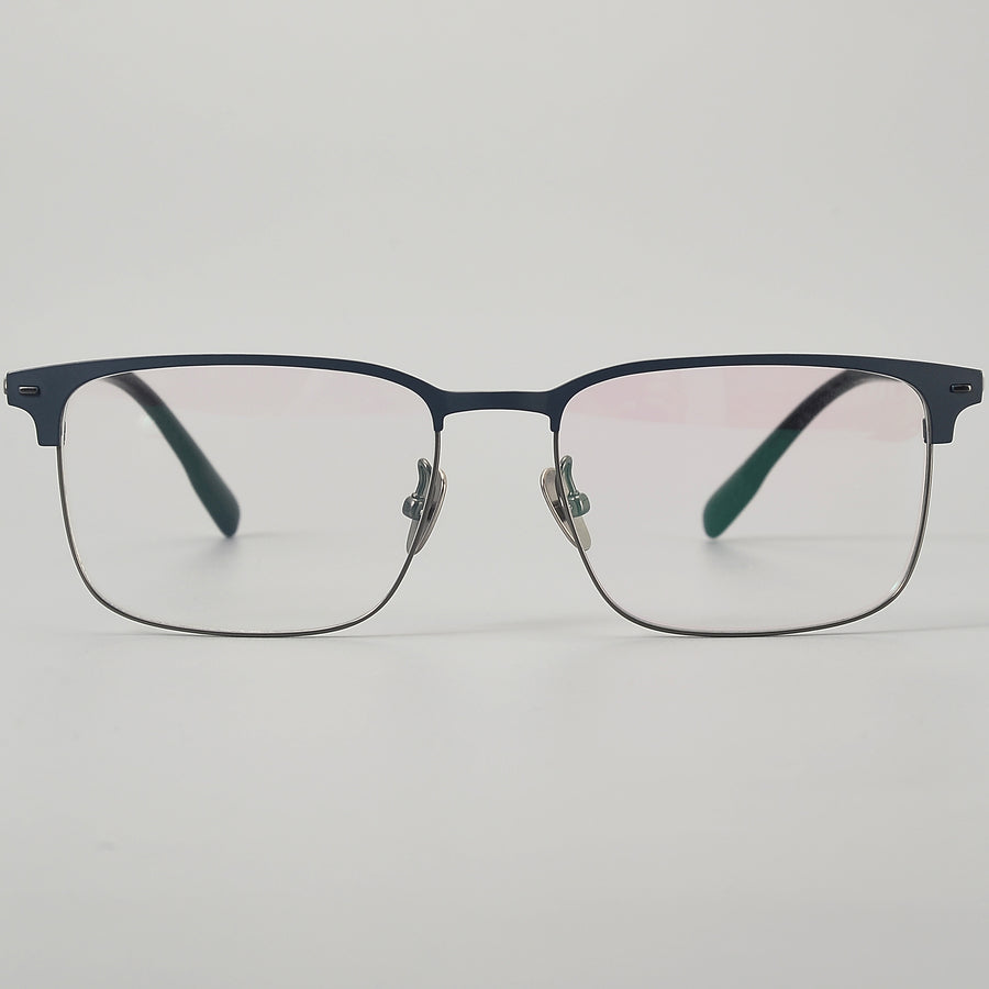 Square Glasses EF1121 - Wide Frames for Men with Larger Heads