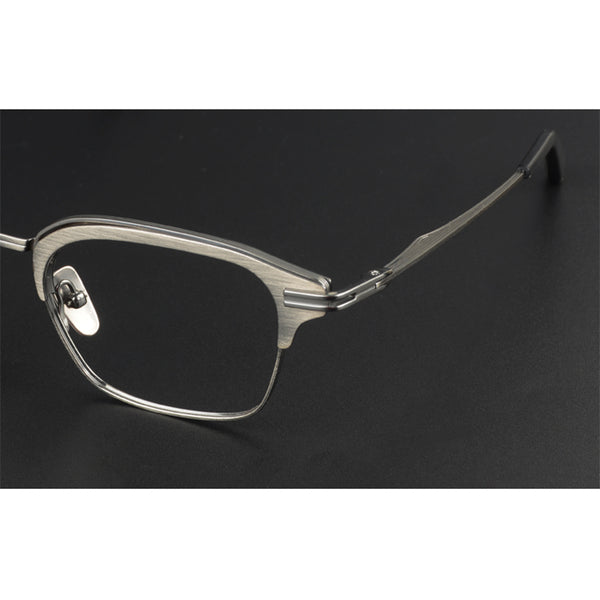 Browline Glasses EF1021 - Wide Frames for Men with Larger Heads