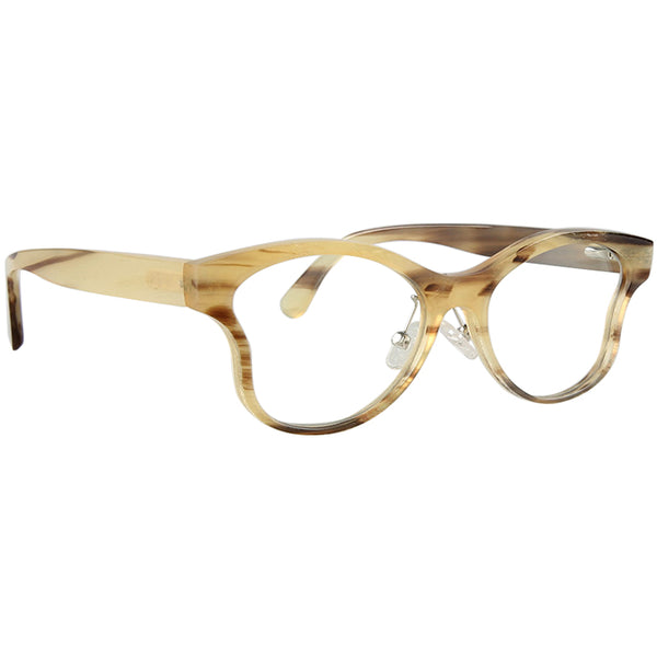 Buffalo Horn Cat-Eye Glasses NJ1154