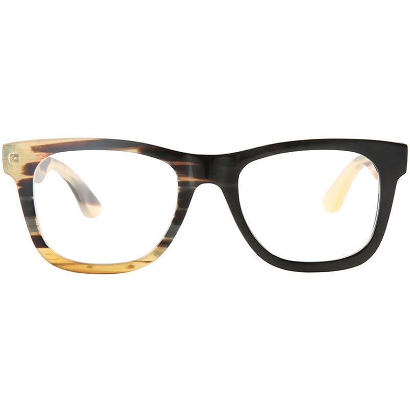 Buffalo Horn Square Glasses NJ1127
