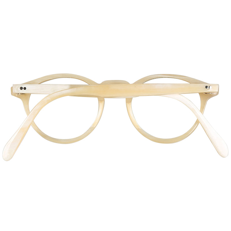 Buffalo Horn Round Glasses NJ1102