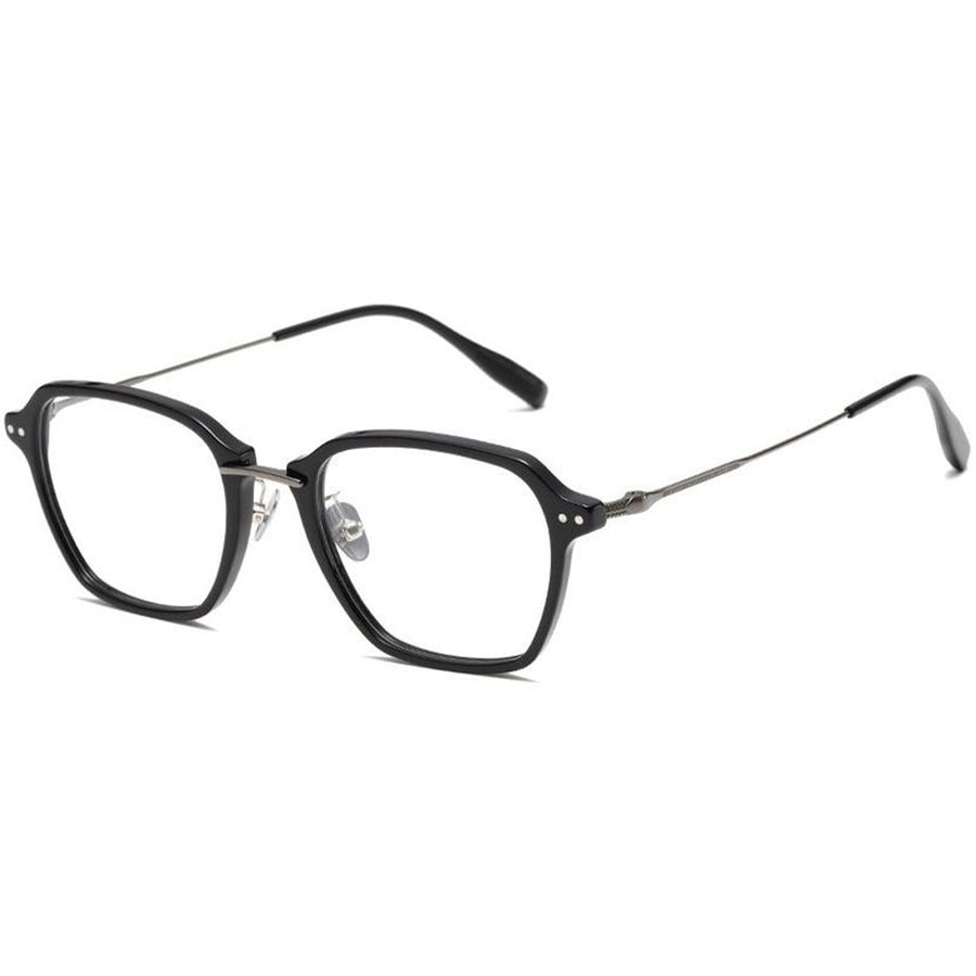Square Glasses EF1139 - Wide Frames for Men with Larger Heads