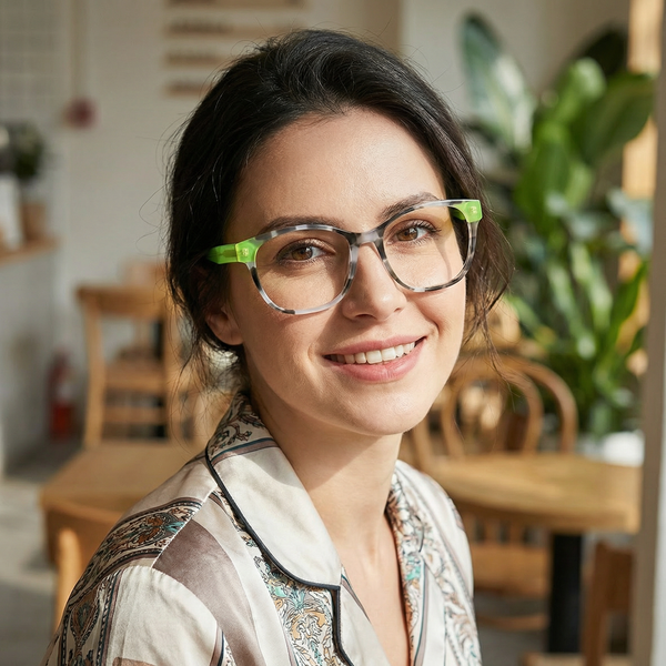 Square Glasses YEA1102