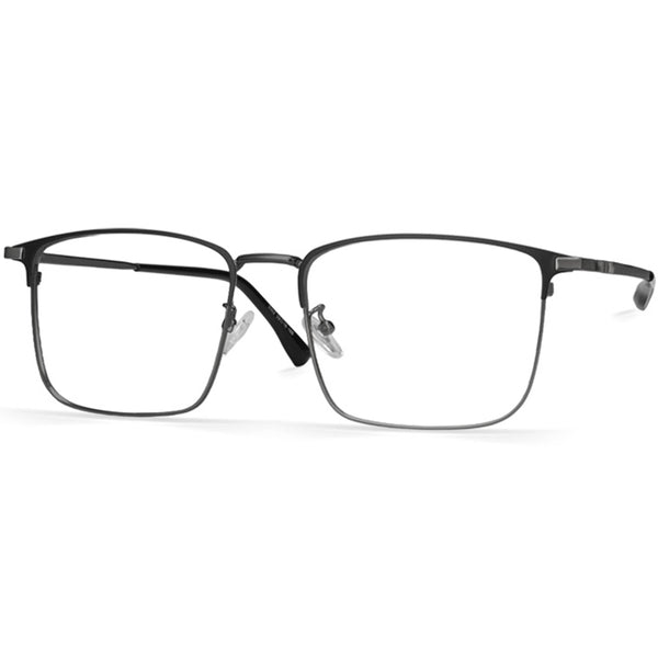Square Glasses EF1008 - Wide Frames for Men with Larger Heads