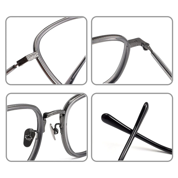 Square Glasses A3957