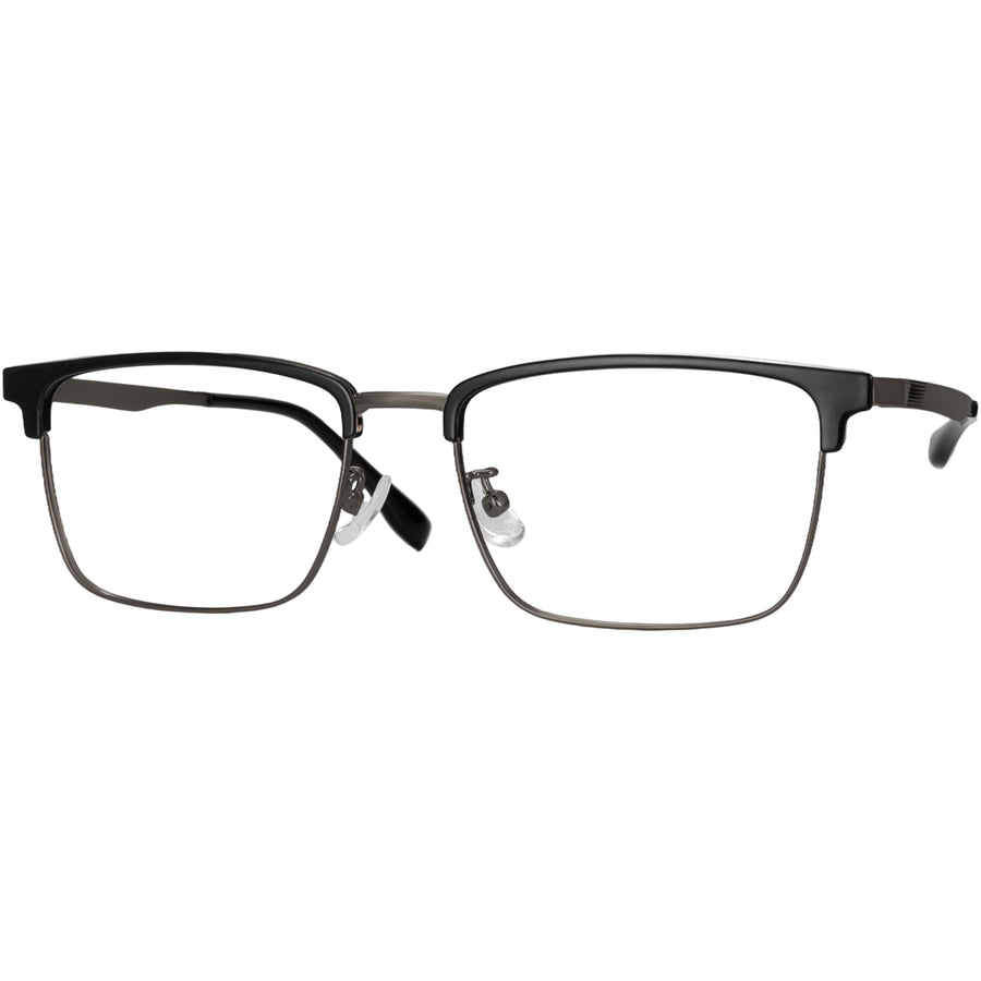 Browline Glasses EF1010 - Wide Frames for Men with Larger Heads