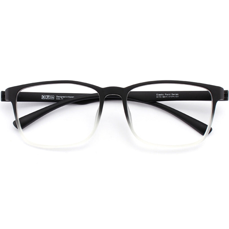 Rectangle Glasses EF1074 - Wide Frames For Men With Larger Heads