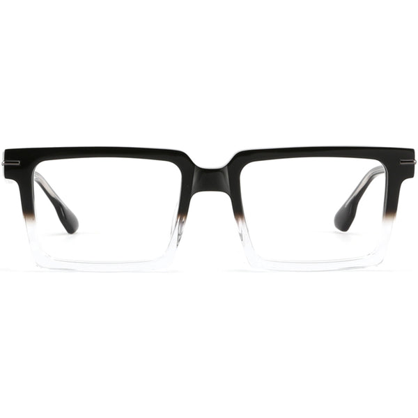 Rectangle Glasses A3930 - Wide Frames for Men with Larger Heads