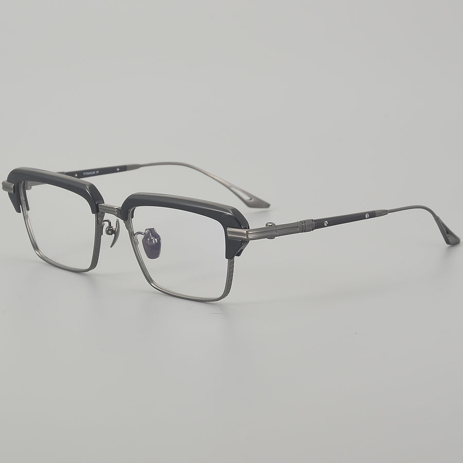 Browline Glasses EF1130 - Wide Frames for Men with Larger Heads