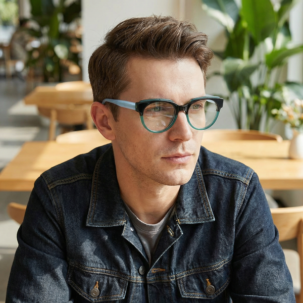 Round Glasses A3162