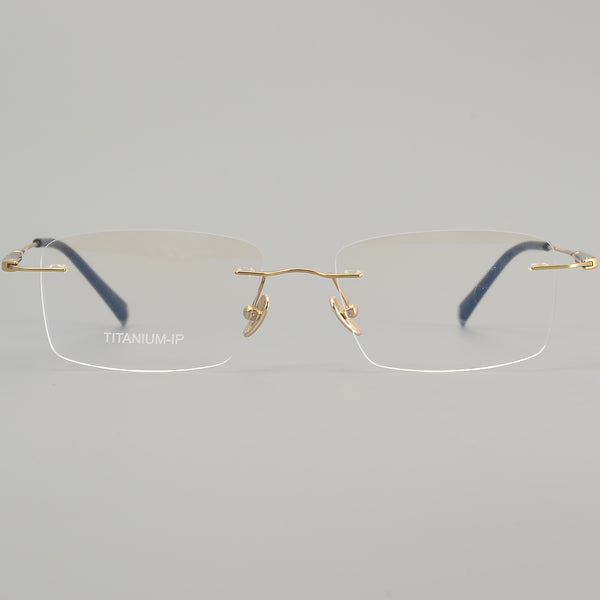 Rectangle Glasses EF1129 - Wide Frames for Men with Larger Heads