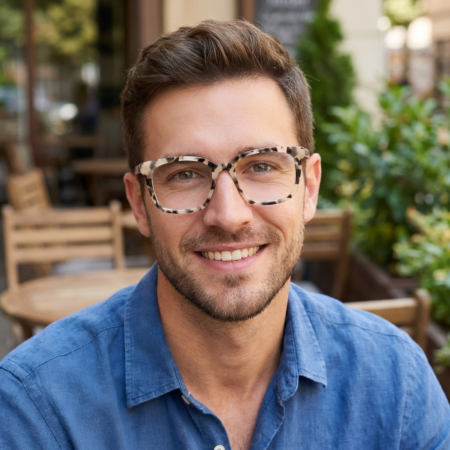 Square Glasses YEA1055