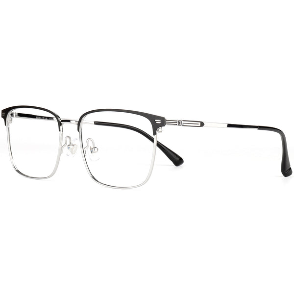 Square Glasses EF1159 - Wide Frames for Men with Larger Heads
