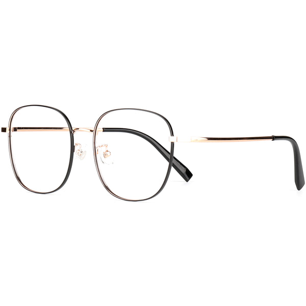 Square Glasses EF1149 - Wide Frames for Men with Larger Heads