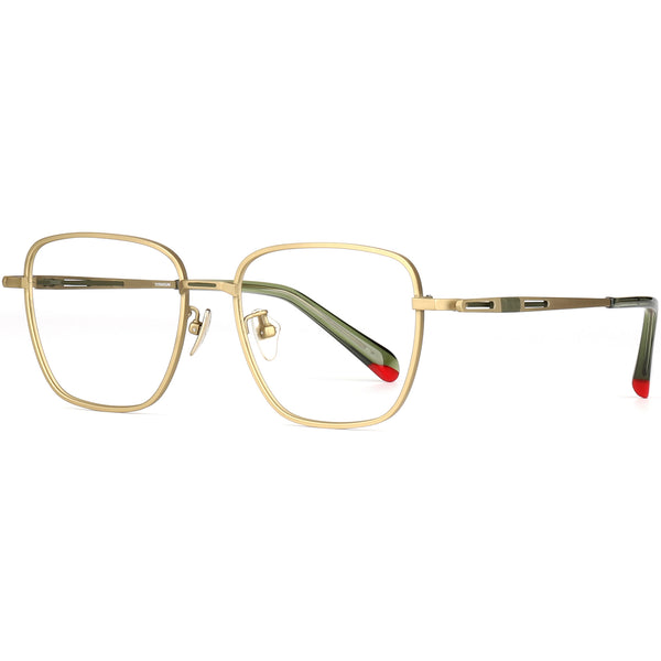 Square Glasses EF1171 - Wide Frames For Men With Larger Heads