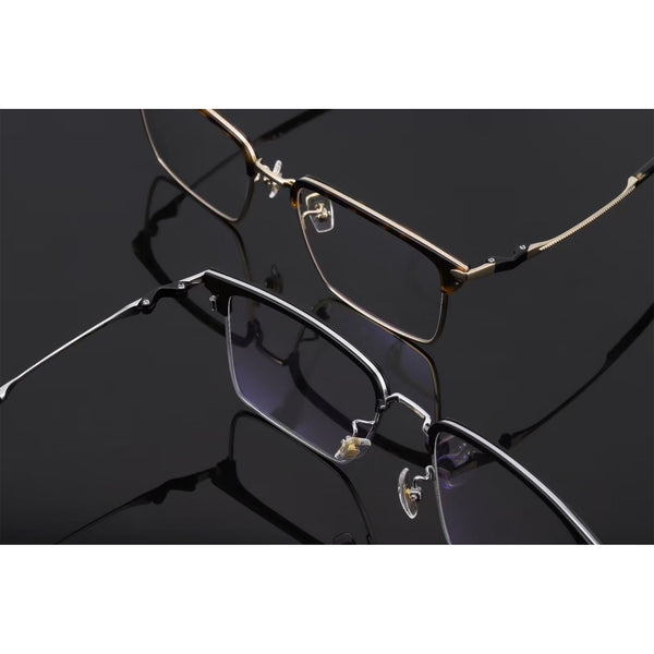 Browline Glasses EF1065 - Wide Frames For Men With Larger Heads