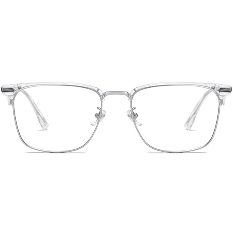 Browline Glasses EF1002 - Wide Frames for Men with Larger Heads