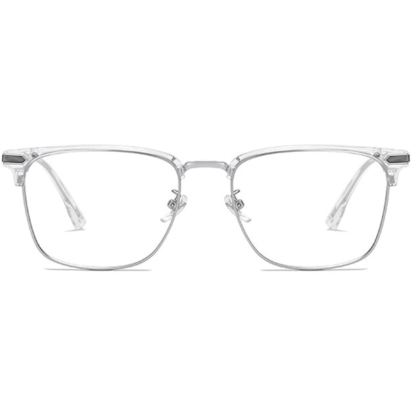 Browline Glasses EF1002 - Wide Frames for Men with Larger Heads