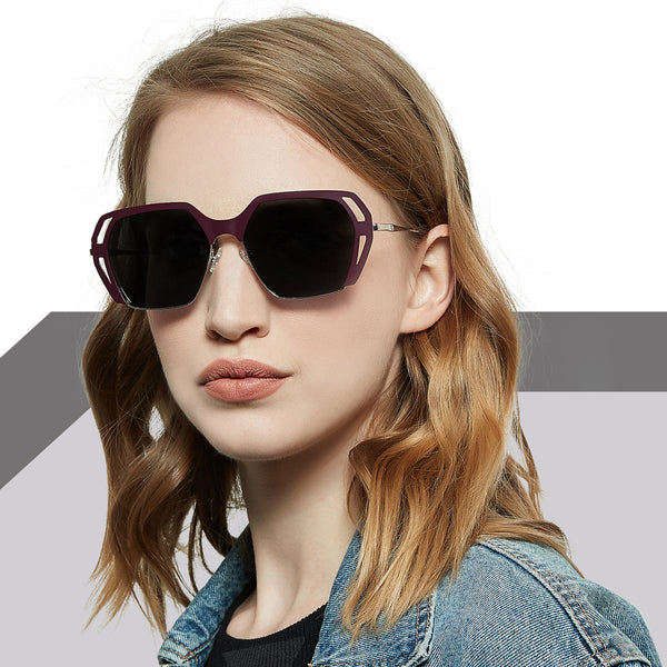 Geometric Sunglasses YS1165