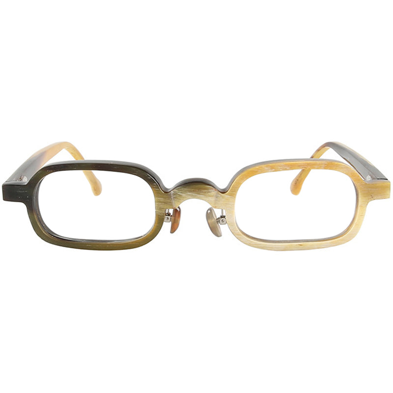 Buffalo Horn Rectangle Glasses NJ1097