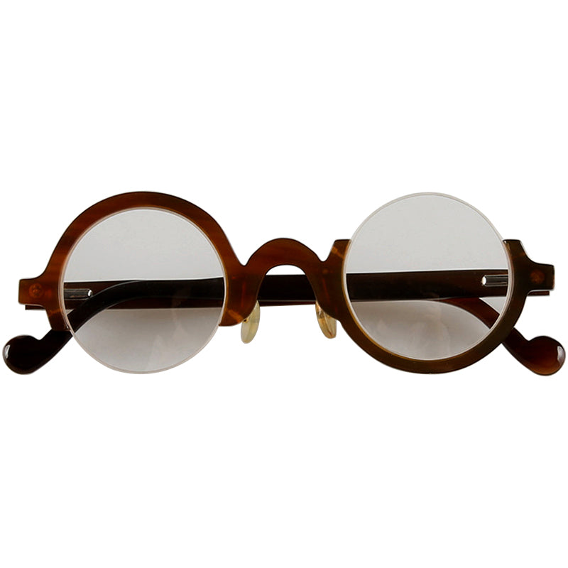Buffalo Horn Round Glasses NJ1002