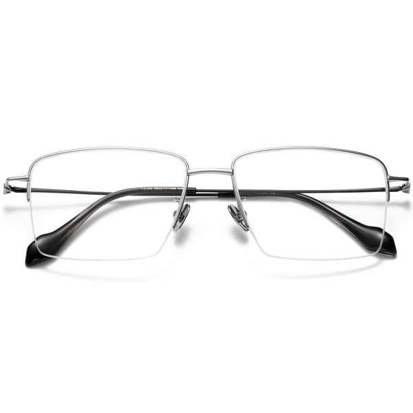 Square Glasses EF1137 - Wide Frames for Men with Larger Heads