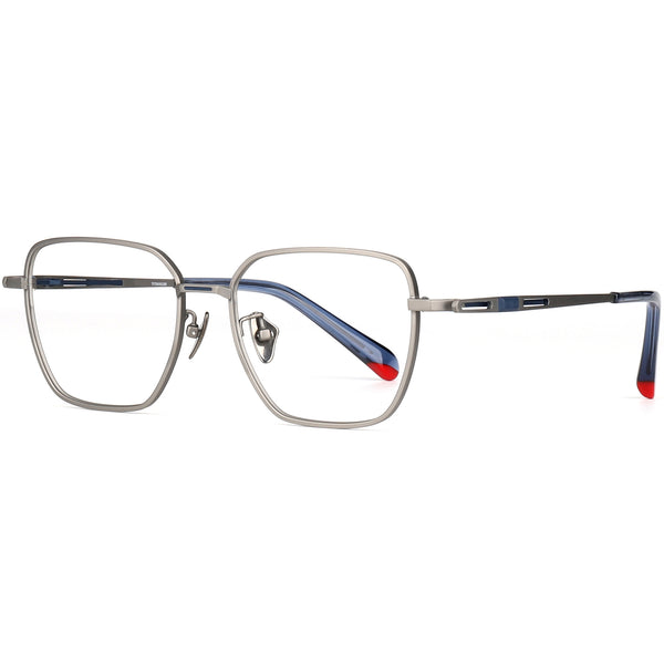Square Glasses EF1170 - Wide Frames For Men With Larger Heads