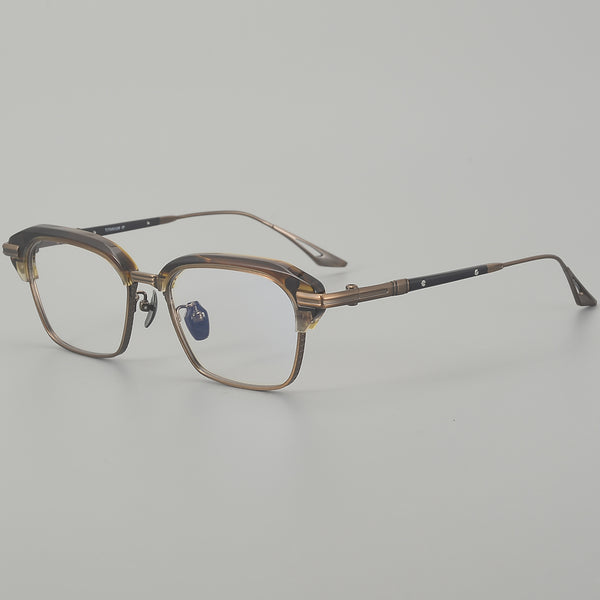Browline Glasses EF1131 - Wide Frames for Men with Larger Heads