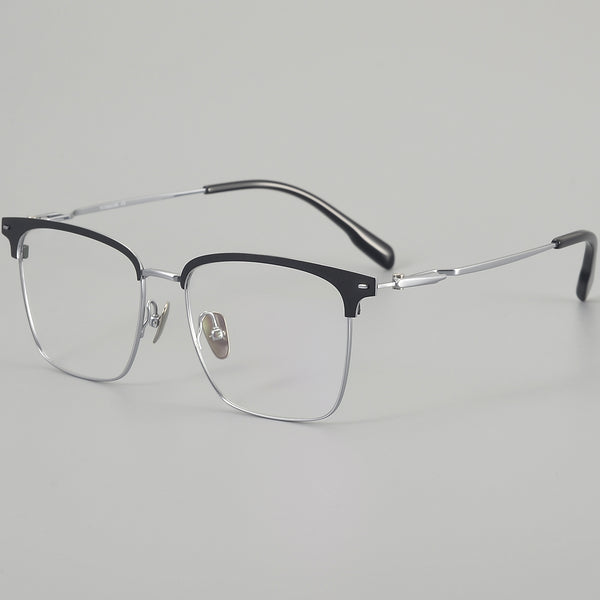 Browline Glasses EF1122 - Wide Frames for Men with Larger Heads