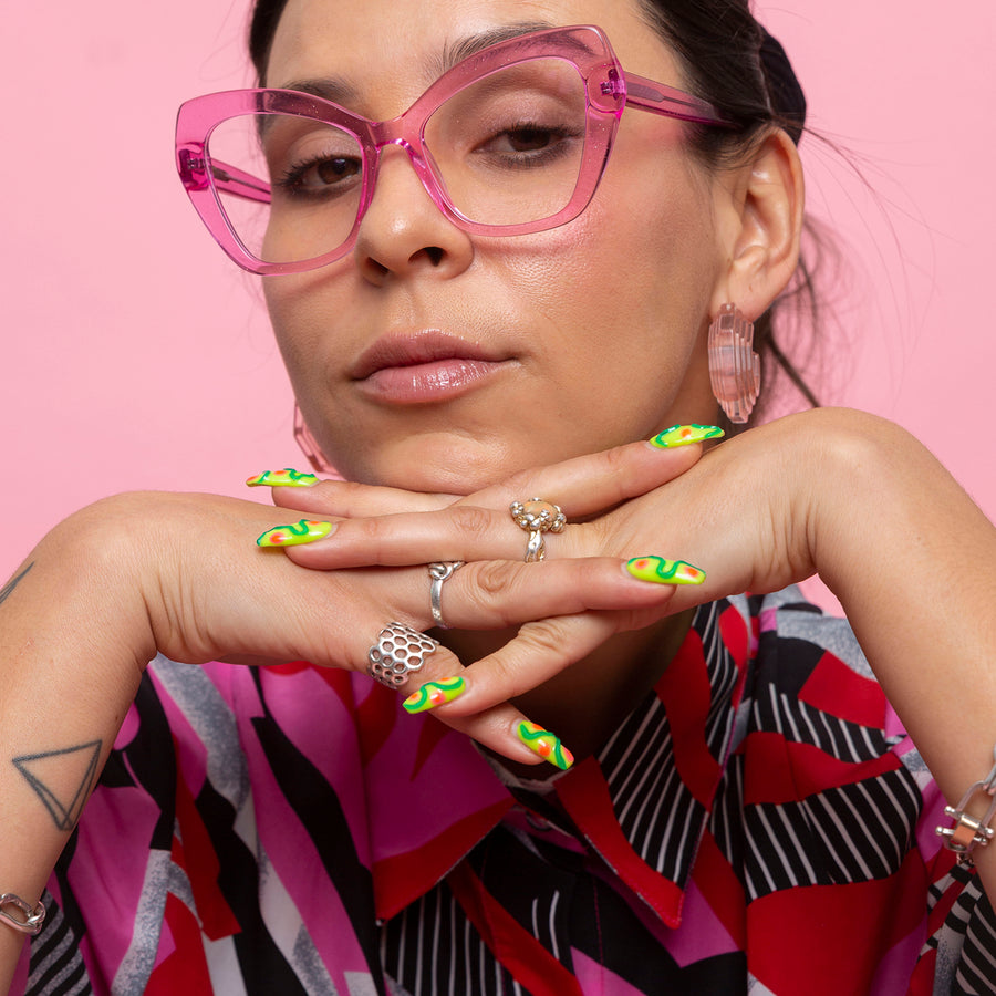 Cat-Eye Glasses A3730