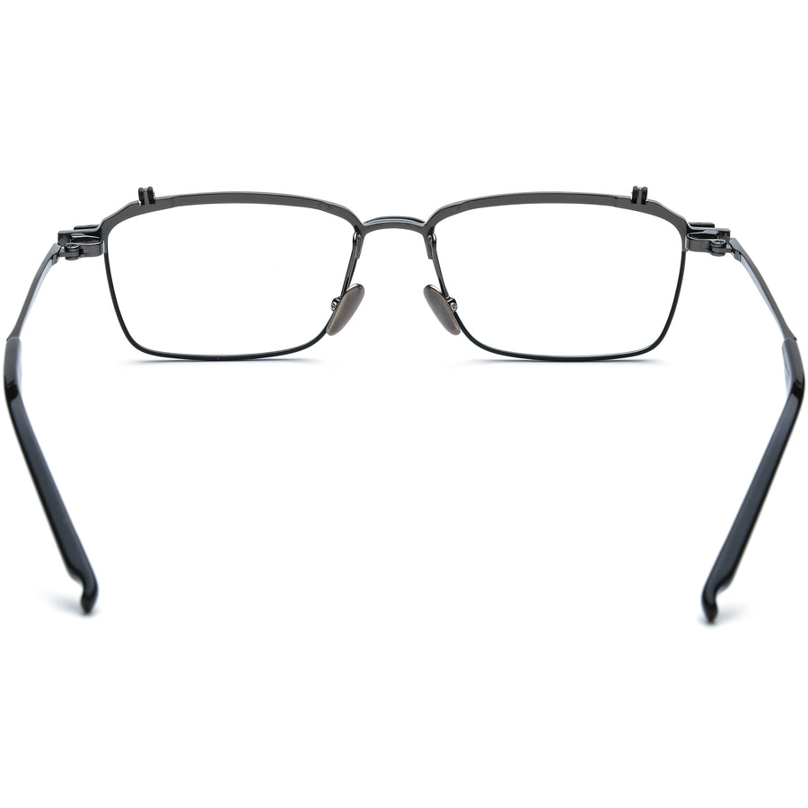 Rectangle Flip Up Glasses TG1243 - Wide Frames for Men with Larger Heads