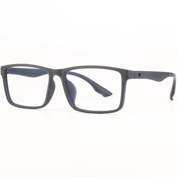 Rectangle Glasses EF1070 - Wide Frames For Men With Larger Heads