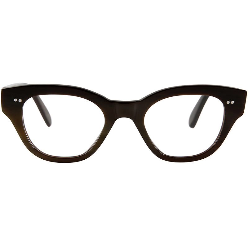 Buffalo Horn Cat-Eye Glasses NJ1215
