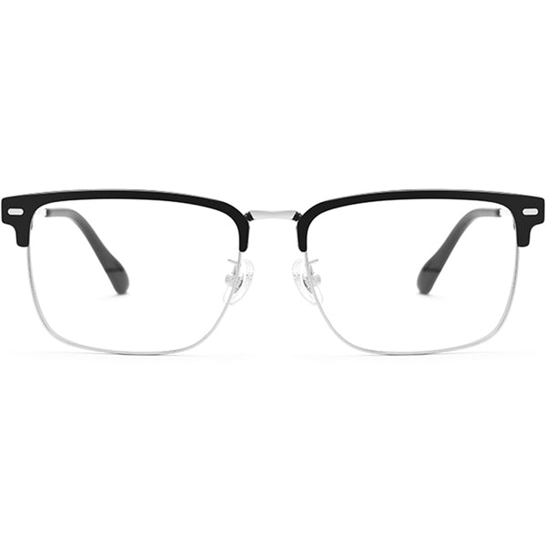 Browline Glasses EF1084 - Wide Frames For Men With Larger Heads