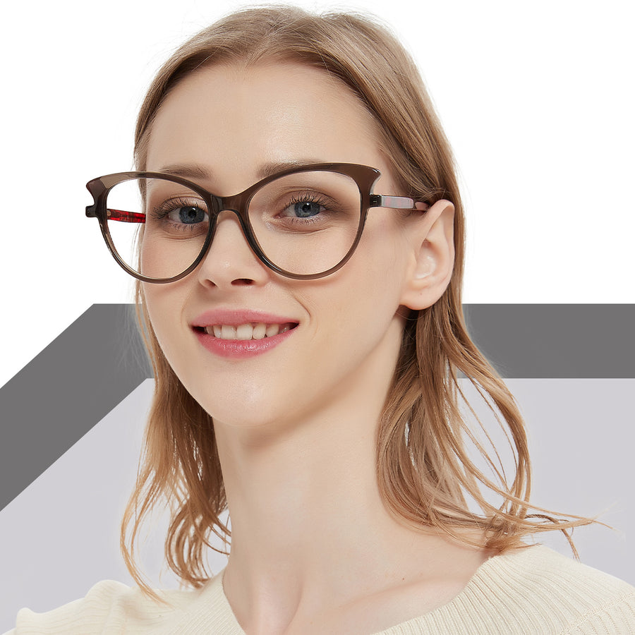 Cat-Eye Glasses A2564