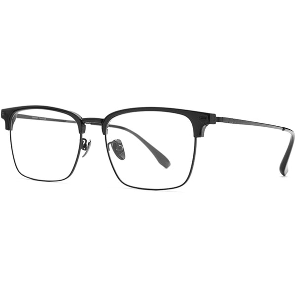 Browline Glasses EF1083 - Wide Frames For Men With Larger Heads