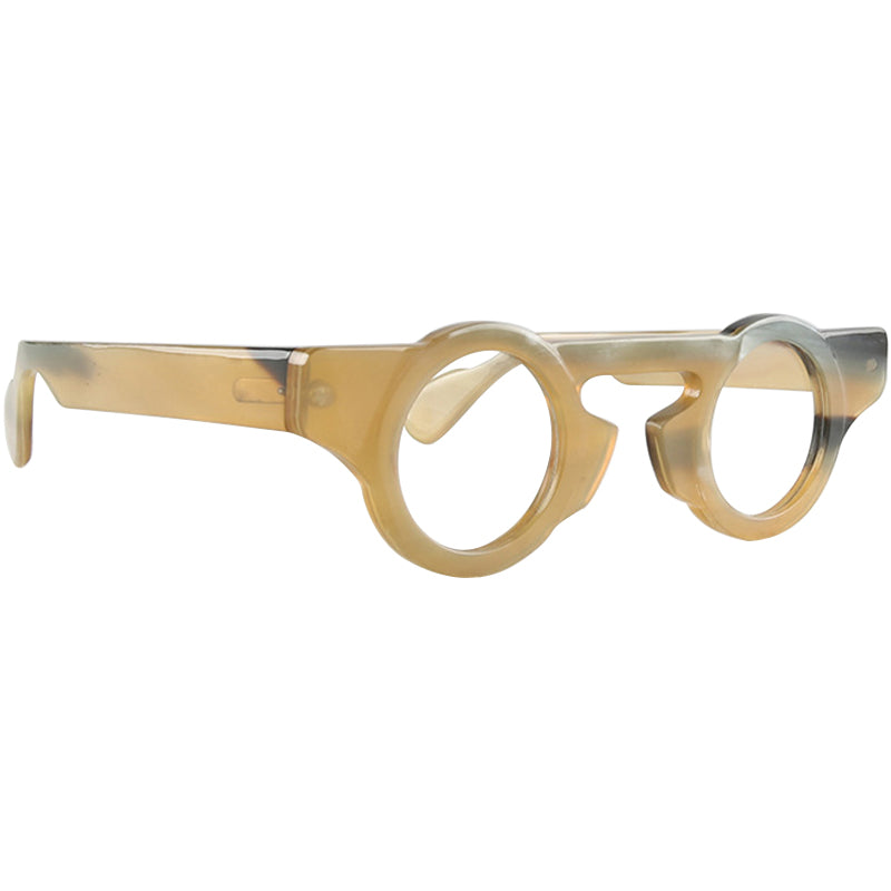 Buffalo Horn Round Glasses NJ1045