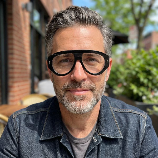 Buffalo Horn Aviator Glasses NJ1256