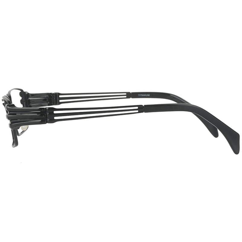 Rectangle Glasses EF1025 - Wide Frames for Men with Larger Heads