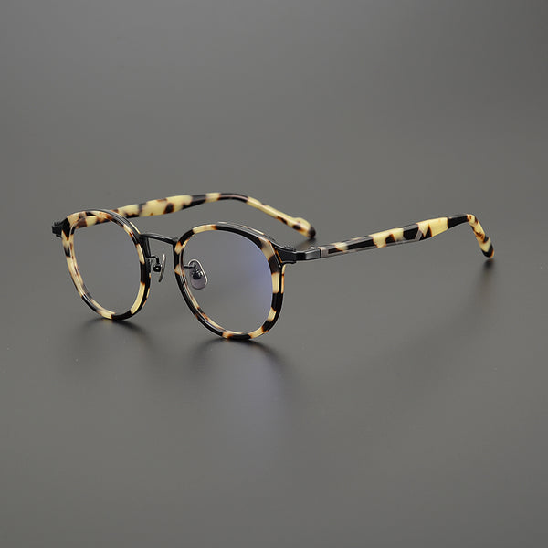 Round Glasses TG1046 - Wide Frames for Men with Larger Heads