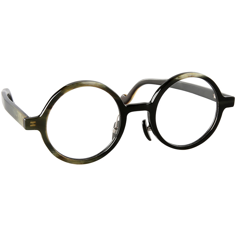 Buffalo Horn Round Glasses NJ1155
