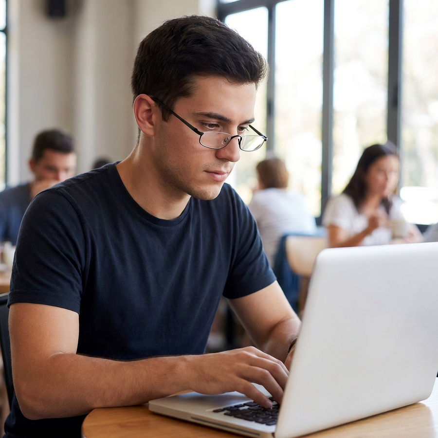 Rectangle Glasses RV1015