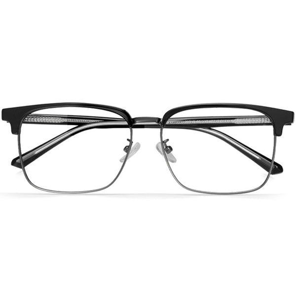 Browline Glasses EF1005 - Wide Frames for Men with Larger Heads