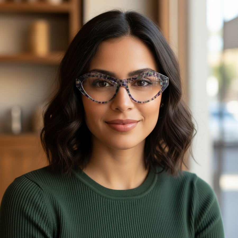 Cat-Eye Glasses YSAA1054