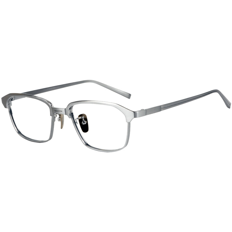 Rectangle Glasses EF1019 - Wide Frames for Men with Larger Heads